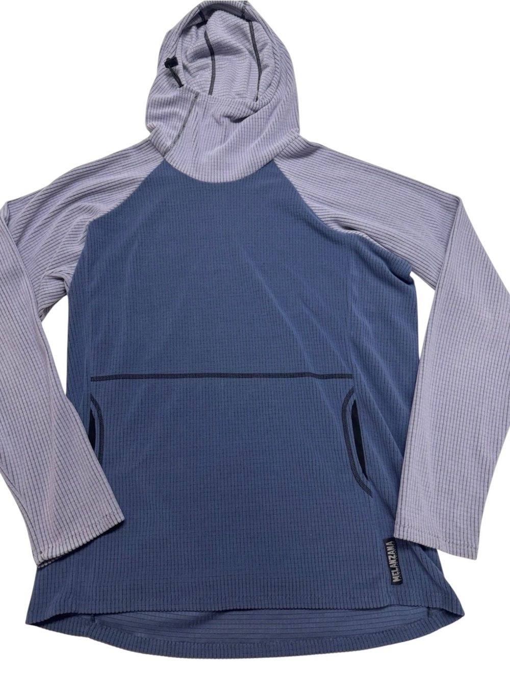 Melanzana Micro Grid Hoodie V2 Rain Dusk Purple Blue Men’s Size Large